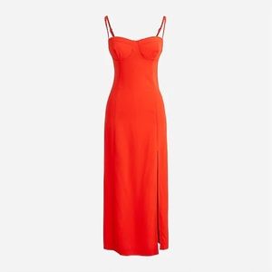 J.CREW red bustier dress *WITH TAGS* • Size 2